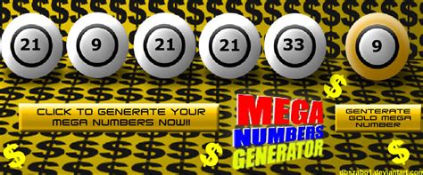 mega millions generator|Get Your Lucky Numbers .